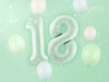 Balon foliowy Cyfra ''1'', 72cm, zieleń