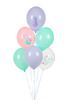 Balony lateksowe Morskie Świat mix 30 cm 6 szt.