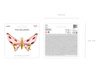Balon foliowy Motyl 120 x 87 cm