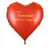 Balon foliowy gigant Serce czerwony 136 x 129 cm PartyDeco