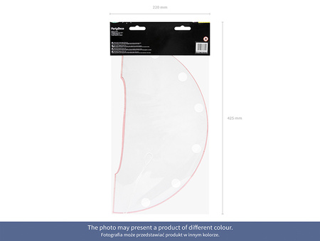 Kula bibułowa, czarny, 40cm