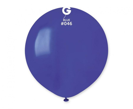 Balony G150 pastel 19" - granatowe 46/ 50 szt.