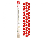 Konfetti pneumatyczne Płatki róż czerwone 60 cm Godan