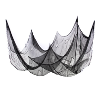 Dekoracja Halloween czarna 76 x 300 cm