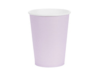 Kubeczki papierowe lawenda 250 ml 6 szt.