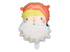 Balon foliowy Mikołaj Boże Narodzenie czerwony 35 cm