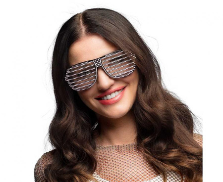 Okulary Party Spectacular, czarne