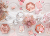 Toppery na tort Kwiaty 13-14,5 cm 8 szt.