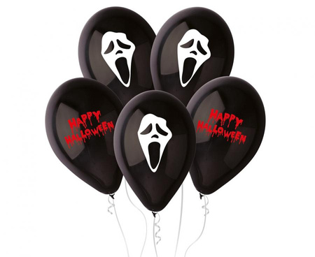 Balony Premium "Straszne Halloween", 12" / 5 szt.