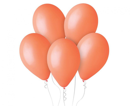 Balony G110 pastel 12" - pomarańczowe 04