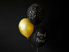 Balony 30 cm, Nietoperze, Pastel Black