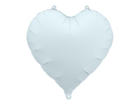 Balon foliowy Serce mglisty niebieski 45 cm