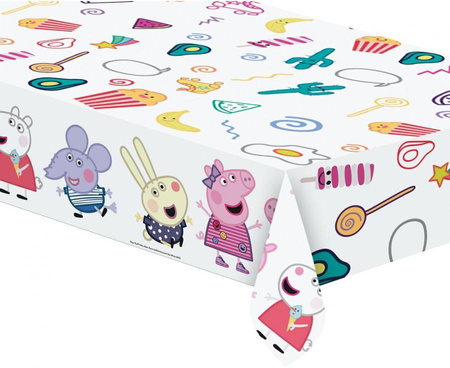 #PO Obrus plastikowy Peppa Pig, 120x180 cm