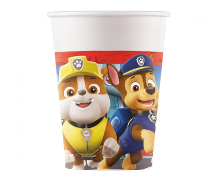 Kubeczki papierowe Psi Patrol Rescue Heroes 200 ml 8 szt.