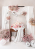 Toppery na tort Kwiaty 13-14,5 cm 8 szt.