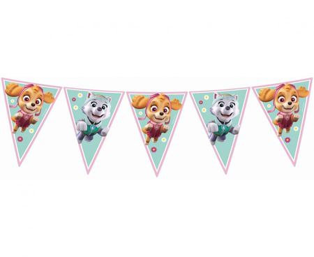 #PBA Banner flagi Paw Patrol Skye and Everest
