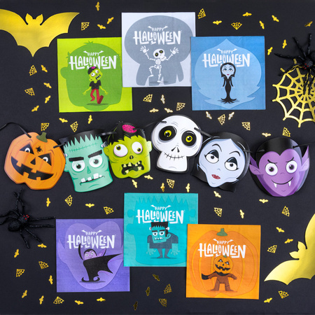 Serwetki Halloween Monsters