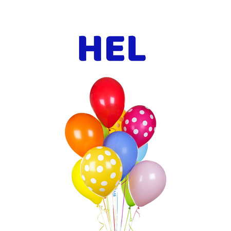 Hel + żel - do zestawu balonów L6