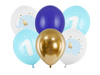 Balony lateksowe Roczek Pastel jasnoniebieskie 30 cm 6 szt.