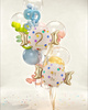 Balon foliowy Cukierek 2 urodziny Happy 2 Birthday 61 x 37 cm