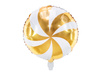Balon foliowy Cukierek złoty 35 cm