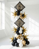 Balon foliowy 60 urodziny Happy 60 Birthday 46 x 46 cm