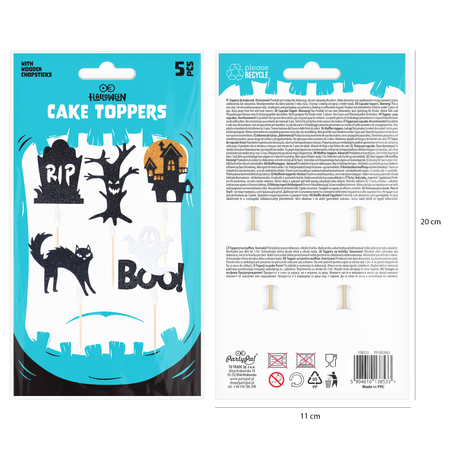 Toppery Halloween BOO! 5szt. zestaw