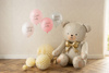 Balon lateksowy Welcome Baby mix różowy 30 cm 6 szt.