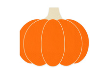 Serwetki Dynia Halloween pomarańczowe 16 x 13 cm 20 szt.