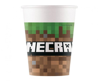 #PK Kubeczki papierowe (WM) Minecraft, 200ml, 8 szt. (SUP label)