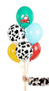 Balony 30 cm, Farma, mix (1 op. / 6 szt.)