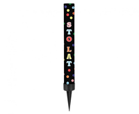 Fontanna party Sto Lat czarna 12 cm 1 szt.