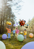Balon foliowy Biedronka 85x83 cm – idealna dekoracja na Dzień Dziecka