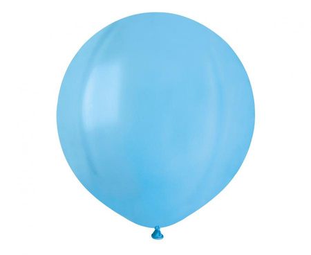 Balony G150 pastel 19" - błękitne 09