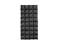 Balon foliowy kurtyna czarny 72 x 143 cm