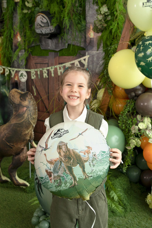 Balon foliowy pastylka Jurassic World 35 x 35 cm