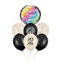 Zestaw balonów Mały 1 - Sylwester 2026 - Happy New Year