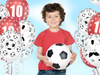 Balony lateksowe Piłka nożna 30 cm 6 szt.