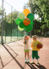 Balon foliowy Piłka do koszykówki, 35x35 cm, mix