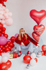 Balon foliowy Serce Kocham Cię 45 cm