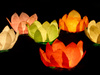 Lampiony pływające 29 cm 6 szt.