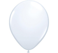 Balon QL 11", pastel biały / 25 szt. ST ASORT