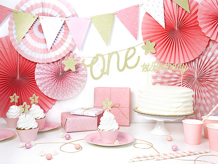 Girlanda 1st Birthday - Flagietki, 1,3m
