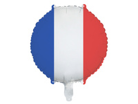 Balon foliowy Flaga Francji 35 cm