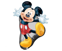 Balon foliowy SHP "Mickey" Full Body, 55 x 78cm, zapakowany
