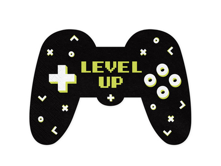 Serwetki papierowe Gamepad 11,5 x 16 cm 12 szt.
