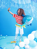 Balon foliowy Rekin niebieski 102 x 62 cm