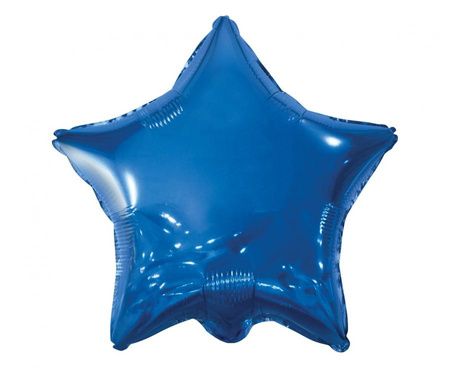 Balon foliowy Gwiazda granatowy 50 cm