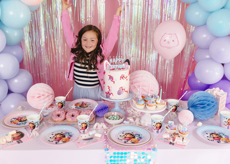 Kubeczki Koci Domek Gabi, mix, 250 ml (1 op. / 6 szt.)