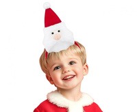 Opaska na głowę Mikołaj na świąteczne przyjęcie dla dorosłych